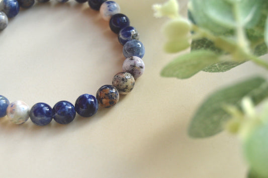 Sodalitt armbånd - ro, fokus og mental balanse