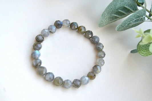 Labradoritt armbånd (fasett) – intuisjon, beskyttelse og indre visdom