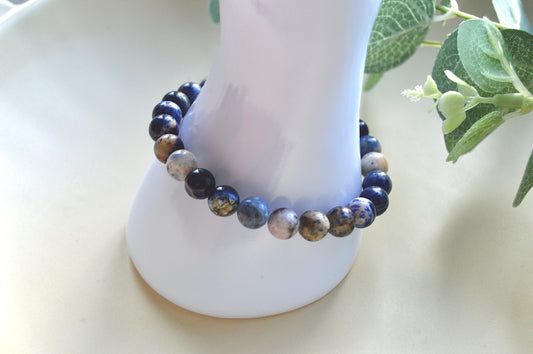 Sodalitt armbånd - ro, fokus og mental balanse