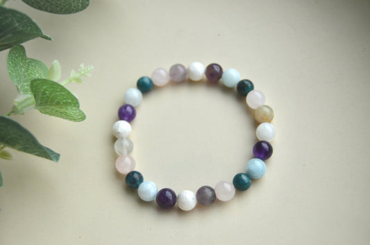 Harmoni Naturstein Armbånd – Balanse og Positiv Energi