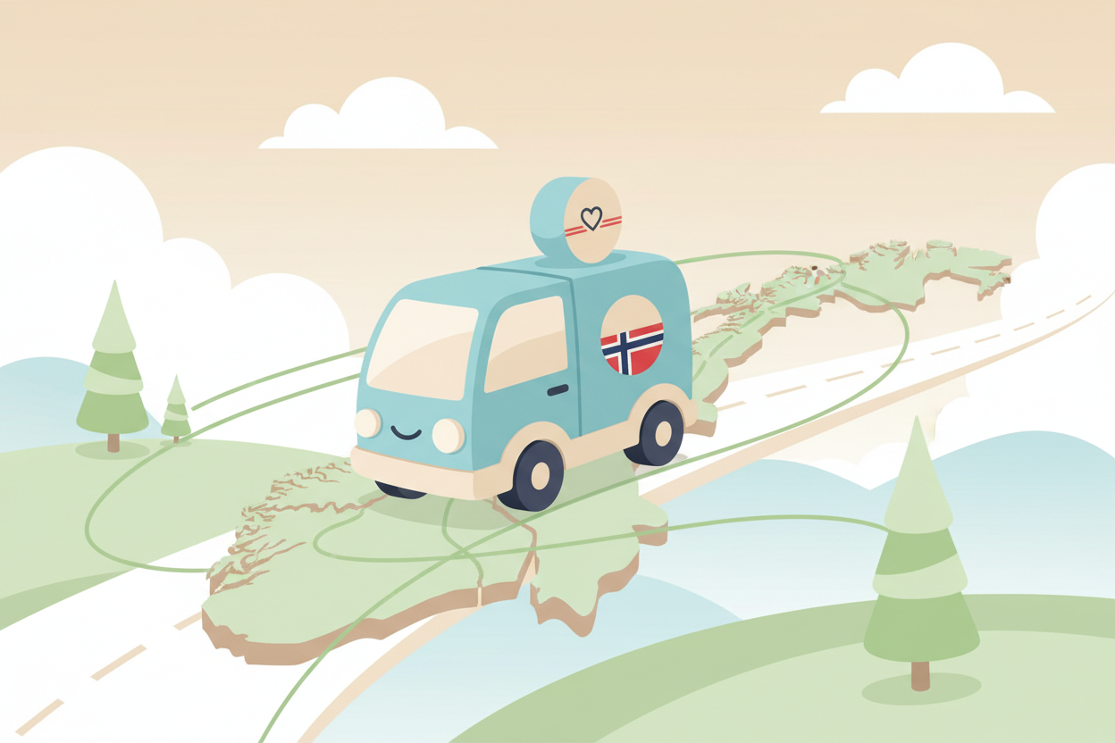 Rask levering fra Norge